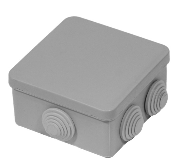 Коробка розподільча квадратна зовнішня IP54, UEA (100х100x50) купити.