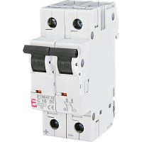 Автоматичний вимикач ЕТІ ETIMAT 10 DC 2p C 16A (6 kA)