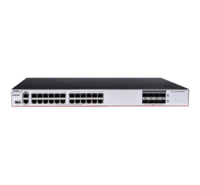 Комутатор 24 порти керований Ruijie RG-CS85-24GT8XS-D L3 купити.