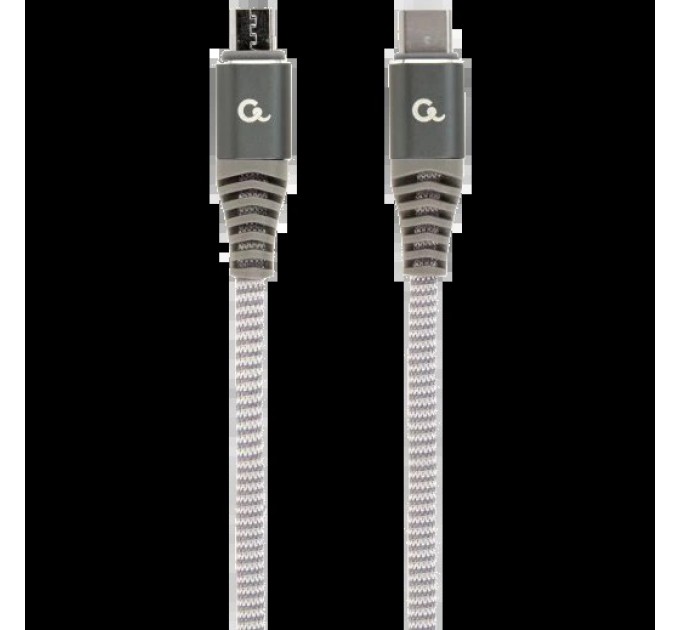 Кабель Cablexpert CC-USB2B-CMMBM-1.5M USB-C/USB micro-B 1.5 м 2.4A