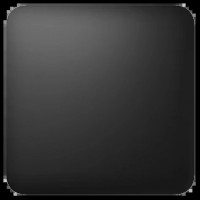 Кнопка для одноклавішного чи прохідного вимикача Ajax Ajax SoloButton (1-gang/2-way) [55] black