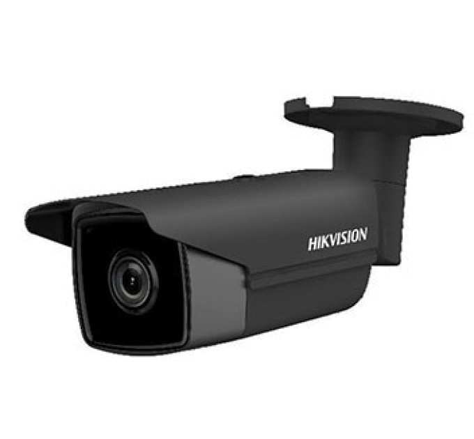8 Мп IP відеокамера Hikvision з функціями IVS і детектором осіб DS-2CD2T83G0-I8 black (4мм) купити.