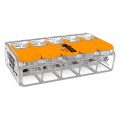 Клема Wago COMPACT 221-615 5-проводов 0,5-6мм2 купити.