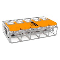 Клема Wago COMPACT 221-615 5-проводов 0,5-6мм2